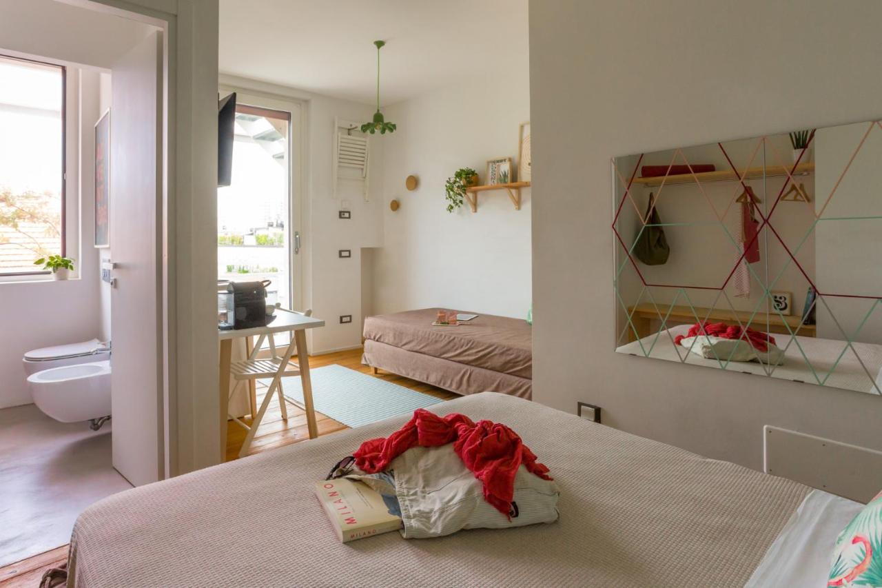 Duomo Views, Light, Jungle-Inspired Studio With Terrace Milano Exteriör bild